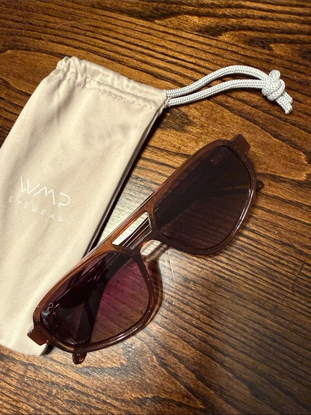 WMP Brooklyn Brown Tinted Sunglasses